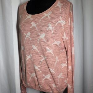 Joe Fresh Light Printed (Birds) Long-sleeve shirt​